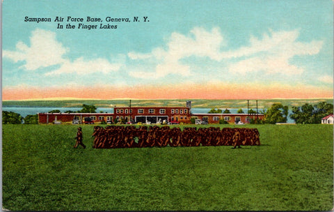 NY, GENEVA - Sampson Air Force Base postcard - D18160