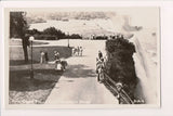 NY, NIAGARA FALLS - Prospect Point, American Falls, walkway postcard - DG0010