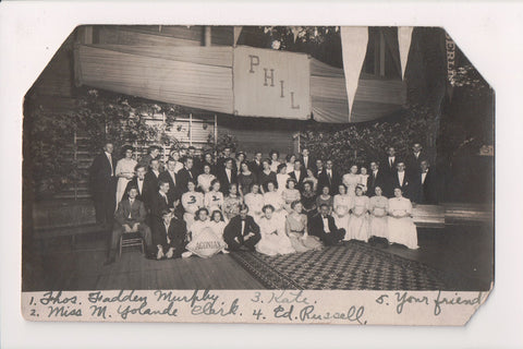 PA, PHILADELPHIA - Ago vs Phil fraternities reception (original SOLD) DG0022