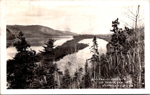 Canada - LA TUQUE, QUE - St Maurice Riviere, BEV of river RPPC - DG0038