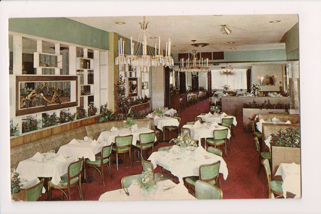 NY, MANHASSETT - Lauraine Murphy Restaurant postcard - DG0047