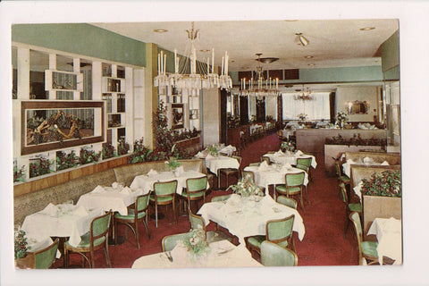 NY, MANHASSETT - Lauraine Murphy Restaurant postcard - DG0047