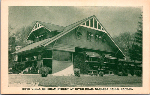 Canada - NIAGARA FALLS, ON - Boyd Villa building up close - DG0076