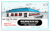 NJ, OCEAN GROVE - Homestead Restaurant postcard - DG0096