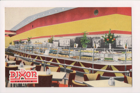 NY, NEW YORK CITY - Dixon Cafeteria - Ray Levitt postcard - DG0109