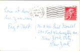 ME, BELGRADE LAKES - Crystal Spring Camps path, bldgs RPPC postcard - DG0170