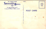 IL, CHICAGO - Sheraton Hotel, Camelot Room interior postcard - DG0225