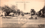 NJ, UNION - Quaker Way, Orchard Park - 1955 postcard - DG0253