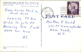 NJ, FORT DIX - Regimental Chapel - 1959 postcard - DG0279