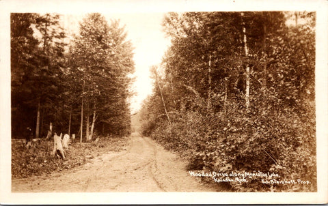 MI, KALASKA - Along Manistee Lake - Ed Steinhoff RPPC - E03050