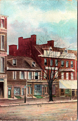 PA, Philadelphia - 225th Anniversary Founders Week 1908 postcard - E04005