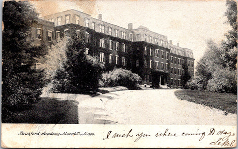 MA, HAVERHILL - Bradford Academy - 1906 postcard - E04316
