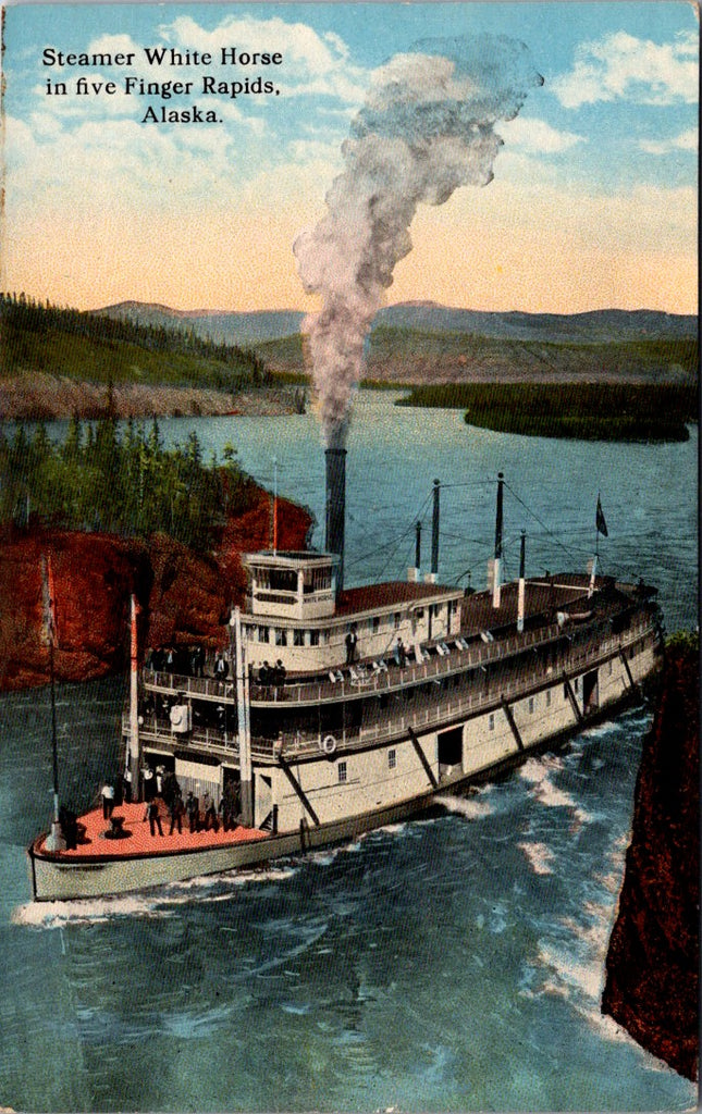 Ship Postcard - WHITE HORSE Steamer  postcard - E09063