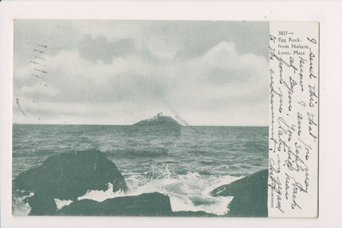 MA, Lynn - Egg Rock from Nahant - 1906 postcard - E10179