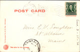 MA, Wellesley - Wellesley College Retreat on the lake postcard - E10189