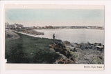 ME, YORK - York Beach - Double Postcard by Frank W Swallow - E10380