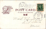 CA, VENICE - Balloon Route Excursion, camel, people - 1906 postcard - E10441