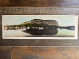 ME, Kineo - Panoramic Bi Fold postcard w/boats and few buildings - E10600