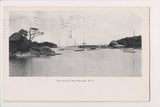 NY, NEW ROCHELLE - Glen Island, buildings, lighthouse? postcard - E23001