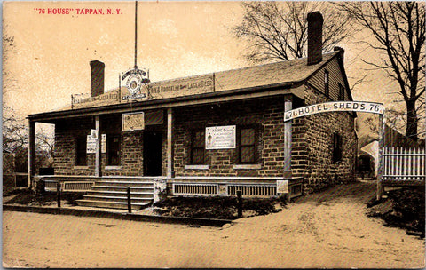 NY, TAPPAN - 76 House, Andre Prison, R T Collignon, NY & Brooklyn Lager Beer - E