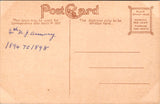 NJ, JERSEY CITY - 4th Regiment Armory with boys out front postcard - E23015