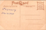 NJ, Jersey City - 4th Regiment Armory with boys out front postcard - E23015