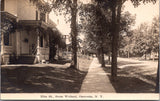 NY, ONEONTA - Elm Street from Walnut, with few house fronts (original SOLD) E23