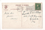 Halloween - A Merry Hallowe'en - Clapsaddle postcard - E23085