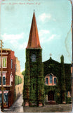 NY, KINGSTON - St Johns Church closeup postcard - E23089