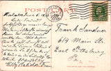IL, CHICAGO - Jackson Park, boating on Lagoon postcard