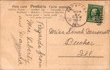 IL, JOLIET - South Chicago St Bridge @1909 postcard