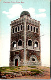 MA, LYNN - High Rock Tower - 1909 Wakefield Flag killer strike postcard - E23150
