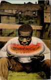 Black Americana - Vintage African American postcard (original SOLD) - E23181