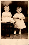 People - Children - posing for photographer - Coulter RPPC - E23246