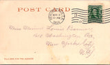 Black Americana - Vintage African American postcard - Bashful Billy & Sister - E23270