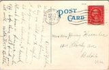 WI, Nekoosa - Dam, Paper Mill near Wisconsin Rapids - 1929 postcard - E23517