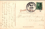 WI, Lancaster - Hillside Cemetery entrance - 1908 postcard - E23518
