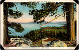 CA, LAKE TAHOE - Emerald Bay entrance - Tavern Studio postcard - E23532
