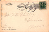 MA, Roxbury - Stony Brook Reservation, Rustic Bridge - 1906 postcard - E23548