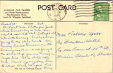 MA, Northampton - Wiggins old Tavern at Hotel, Loom room postcard - E23549