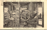 MA, NORTHAMPTON - Wiggins old Tavern at Hotel, Loom room postcard - E23549