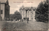 MA, AMHERST - M C A, North Dormitory, people postcard - E23553