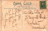 MA, Newburyport - Wolfe Tavern, cars, people - 1908 postcard - E23556