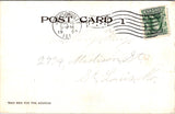 IL, JACKSONVILLE - High School, W L Armstrong, Pub postcard