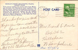 IL, CHICAGO - Grant Park Plaza from above postcard