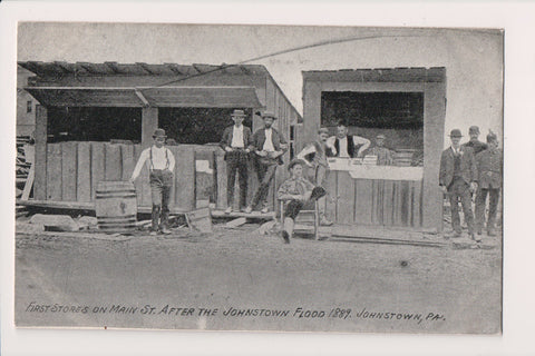 PA, JOHNSTOWN - Stores on Main St after 1899 flood - I & M Ottenheimer - E23566