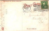 OH, Cadiz - Post Office - 1909 closeup postcard - E23595