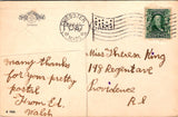 MA, Webster - Lake and shoreline buildings - 1907 postcard - E23599