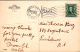 MA, WEBSTER - Lake and shoreline buildings - 1907 postcard - E23599