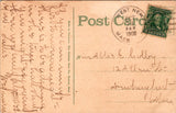 MA, HAVERHILL - Arlington Square, buildings - 1908 postcard - E23609